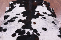 Thumbnail for Black & White Natural Cowhide Rug - Large 7'0