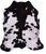 Black & White Natural Cowhide Rug - Large 7'0"H x 6'1"W