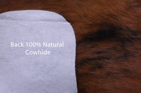 Thumbnail for Brindle Natural Cowhide Rug - Large 6'11