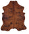 Brindle Natural Cowhide Rug - Large 6'11"H x 5'11"W