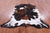 Tricolor Natural Cowhide Rug - Large 7'0"H x 6'10"W