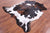 Tricolor Natural Cowhide Rug - Large 7'0"H x 6'10"W
