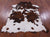 Salt & Pepper Natural Cowhide Rug - Large 6'9"H x 5'9"W