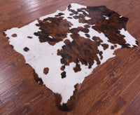 Thumbnail for Salt & Pepper Natural Cowhide Rug - Large 6'9