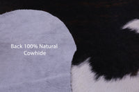 Thumbnail for Tricolor Natural Cowhide Rug - XLarge 7'7