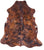 Brindle Natural Cowhide Rug - XLarge 7'6"H x 6'8"W