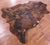 Brindle Natural Cowhide Rug - XLarge 7'6"H x 6'8"W