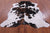 Tricolor Natural Cowhide Rug - XLarge 7'9"H x 6'8"W