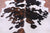 Tricolor Natural Cowhide Rug - XLarge 7'9"H x 6'8"W