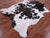 Tricolor Natural Cowhide Rug - XLarge 7'9"H x 6'8"W