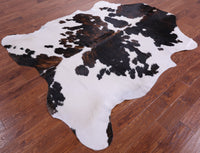 Thumbnail for Tricolor Natural Cowhide Rug - XLarge 7'9