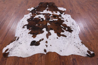 Thumbnail for Tricolor Natural Cowhide Rug - XLarge 7'10