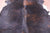 Brindle Black Natural Cowhide Rug - XLarge 7'6"H x 6'7"W