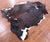Brindle Tricolor Natural Cowhide Rug - XLarge 8'1"H x 6'7"W