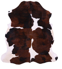 Thumbnail for Tricolor Natural Cowhide Rug - XLarge 7'3