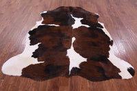 Thumbnail for Tricolor Natural Cowhide Rug - XLarge 7'3