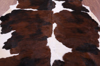 Thumbnail for Tricolor Natural Cowhide Rug - XLarge 7'3