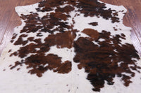 Thumbnail for Tricolor Natural Cowhide Rug - Medium 6'7