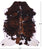 Tricolor Natural Cowhide Rug - Medium 6'4"H x 5'5"W