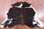 Brindle Tricolor Natural Cowhide Rug - Medium 6'3"H x 5'5"W