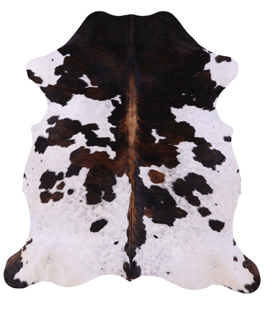 Tricolor Natural Cowhide Rug - Large 6'6"H x 6'0"W