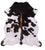 Salt & Pepper Natural Cowhide Rug - Large 6'6"H x 6'0"W