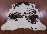 Thumbnail for Salt & Pepper Natural Cowhide Rug - Medium 6'4