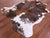 Brindle Natural Cowhide Rug - Medium 6'10"H x 5'9"W