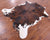 Brindle Natural Cowhide Rug - Large 6'5"H x 5'10"W