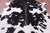 Black & White Natural Cowhide Rug - X-Large 7'0"H x 6'0"W