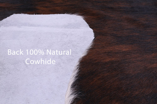Brindle Natural Cowhide Rug - Medium 6'0