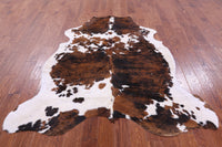 Thumbnail for Salt & Pepper Natural Cowhide Rug - Medium 6'6