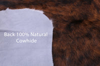 Thumbnail for Salt & Pepper Natural Cowhide Rug - Medium 6'6