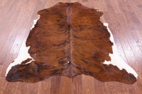 Thumbnail for Brindle Natural Cowhide Rug - Medium 6'5