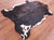 Brindle Natural Cowhide Rug - Medium 6'4"H x 5'0"W