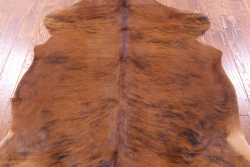 Brindle Natural Cowhide Rug - Large 6'4