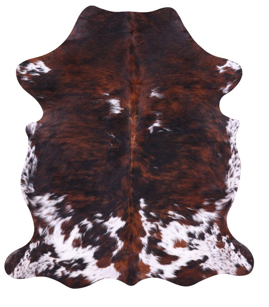 Brindle Natural Cowhide Rug - Medium 6'5"H x 5'8"W
