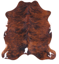 Thumbnail for Brindle Natural Cowhide Rug - Large 6'4