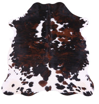 Thumbnail for Tricolor Natural Cowhide Rug - Medium 5'10