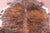 Brindle Brown Natural Cowhide Rug - Medium 6'7"H x 6'0"W