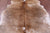 Brindle Natural Cowhide Rug - Medium 6'6"H x 5'9"W