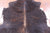 Brindle Natural Cowhide Rug - Medium 6'1"H x 5'9"W