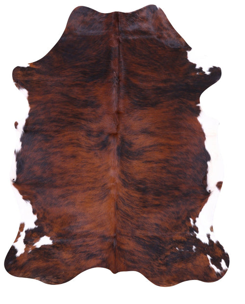 Brindle Natural Cowhide Rug - Large 6'7