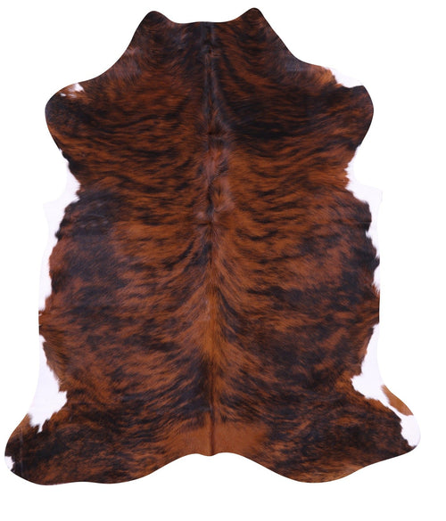 Brindle Natural Cowhide Rug - Large 6'5