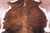 Brindle Natural Cowhide Rug - Medium 6'1"H x 5'6"W
