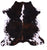 Tricolor Natural Cowhide Rug - Medium 6'5"H x 6'2"W