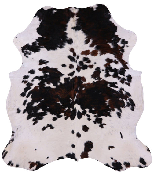 Salt & Pepper Natural Cowhide Rug - Medium 6'6"H x 5'9"W