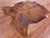 Brindle Natural Cowhide Rug - Medium 6'2"H x 5'11"W