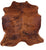 Brindle Natural Cowhide Rug - Medium 6'2"H x 5'11"W
