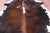 Brindle Natural Cowhide Rug - Medium 6'9"H x 6'6"W